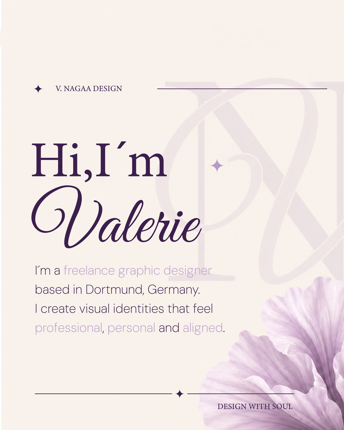 Hi, I am Valerie