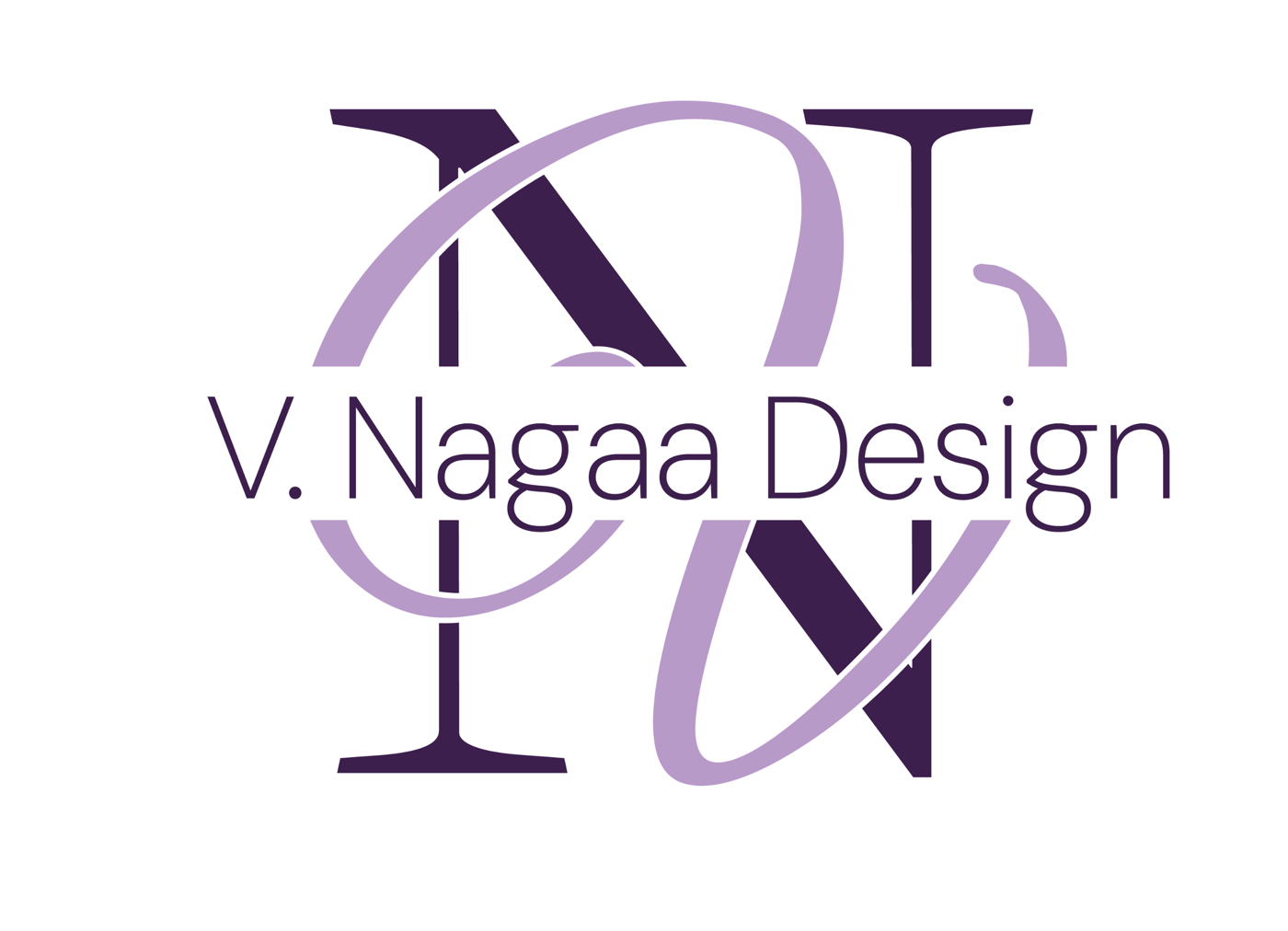 V. Nagaa Design Logo